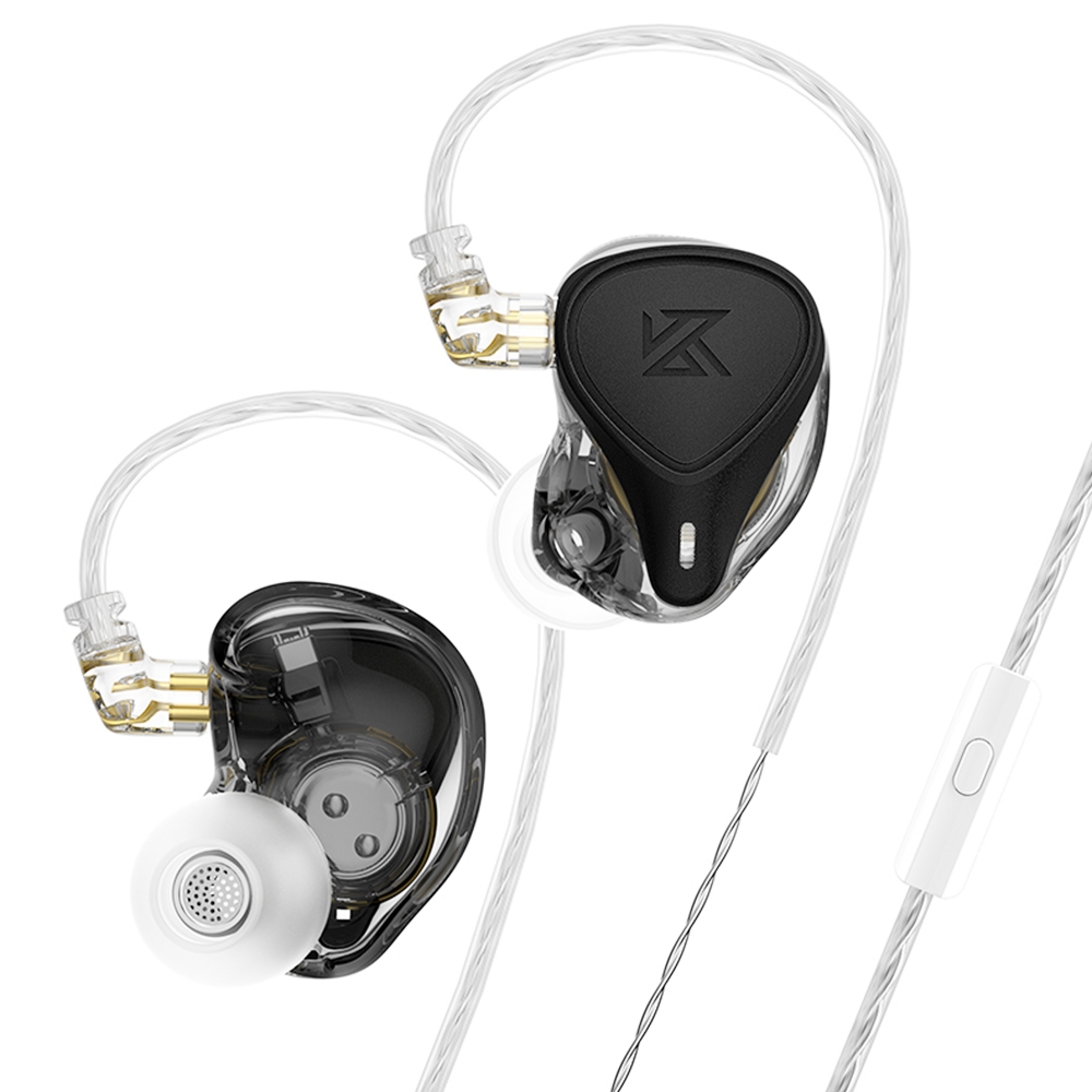 KZ ZEX Pro Wired Earphones In-Ear Electrostatic Dynamic black