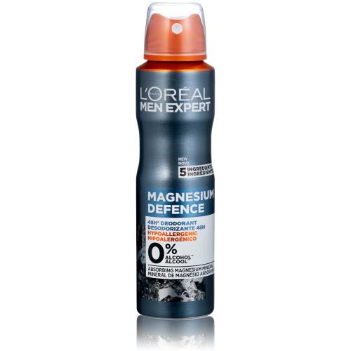 L'Oréal Paris Men Expert Magnesium Defence 48H Dezodorant dla mężczyzn 150 ml