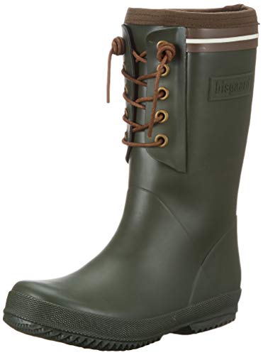 Bisgaard Gumowe kalosze unisex Rubber Boot-Lace Thermo, zielony 30, 40 EU