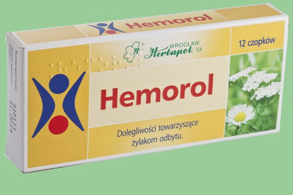 Herbapol Hemorol 12 szt.