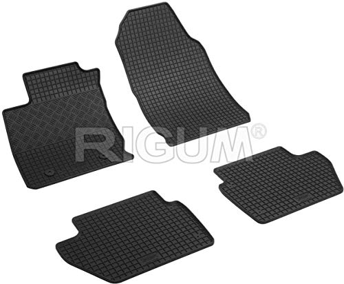 904468 Dywany samochodowe Specyficzne Guma bezwonny Kolor czarny