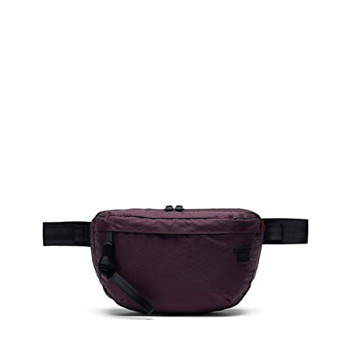 HERSCHEL 10605-03087 STUDIO NINETEEN PLUM/BLACK Unisex - Dorosły Torba Jeden rozmiar, Plum/czarny, saszetka na pas