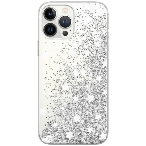 ERT GROUP etui na telefon Apple Iphone 7/8/ SE 2/ SE 3, case oryginalny i oficjalnie licencjonowany przez Babaco, wzór Stars 001, optymalnie dopasowane, z efektem płynnego brokatu