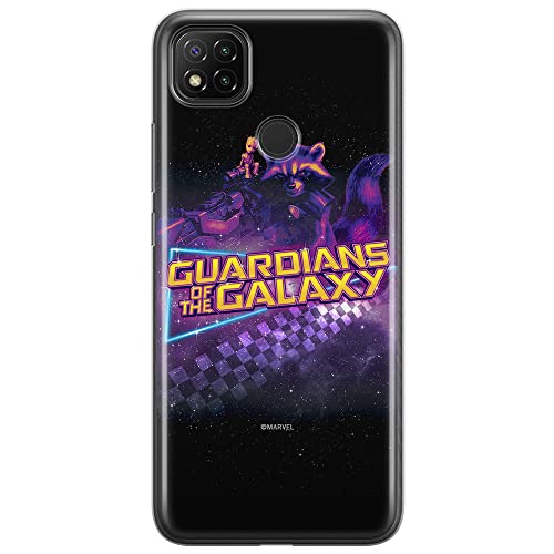 ERT GROUP etui na telefon Xiaomi REDMI 9C, case oryginalny i oficjalnie licencjonowany przez Marvel, wzór Strażnicy Galaktyki 015, optymalnie dopasowane, plecki z TPU
