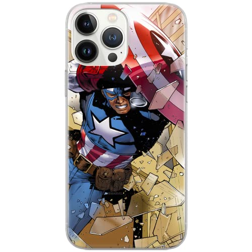ERT GROUP etui na telefon Huawei P30, case oryginalny i oficjalnie licencjonowany przez Marvel, wzór Kapitan Ameryka 021, optymalnie dopasowane, plecki z TPU