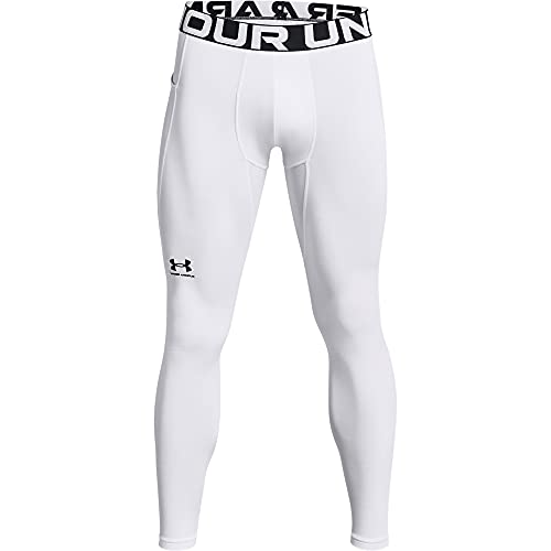Under Armour Męskie legginsy ColdGear® Armour legginsy, Wht, 1366075, rozmiar XL