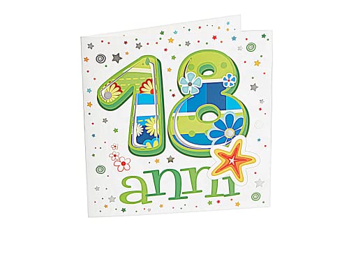 LINA KREATYWNE OFICJE GRAFICZNE, BILET AUGURI 18 LAT MUZYKALNA DZIEWCZYNA (KWIATY), wyjątkowy