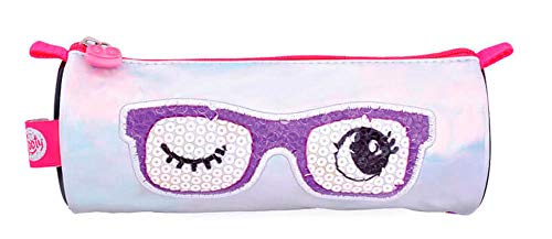 Piórnik szkolny tuba cekiny pojemny wygodny Footy