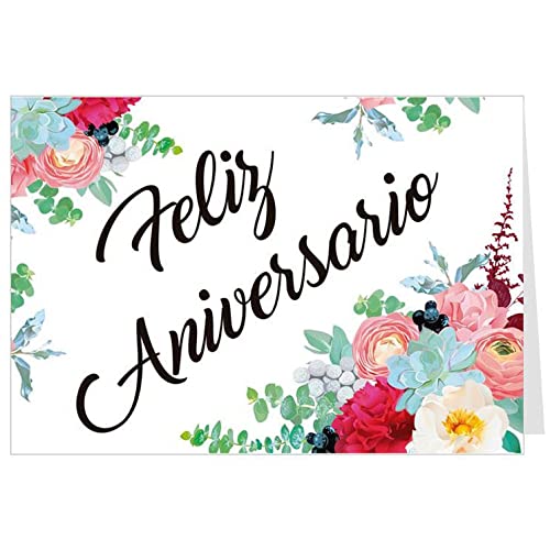 Karta + Koperta Happy Anniversary 13x19