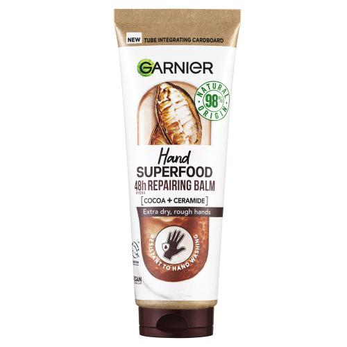 Garnier Hand Superfood 48h Repairing Balm krem do rąk 75 ml dla kobiet