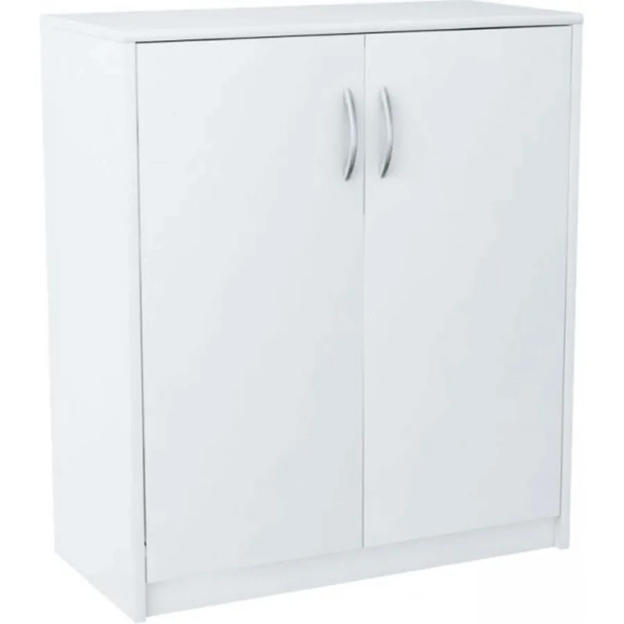 Biała Komoda Z Podwójnymi Drzwiczkami A8-E55