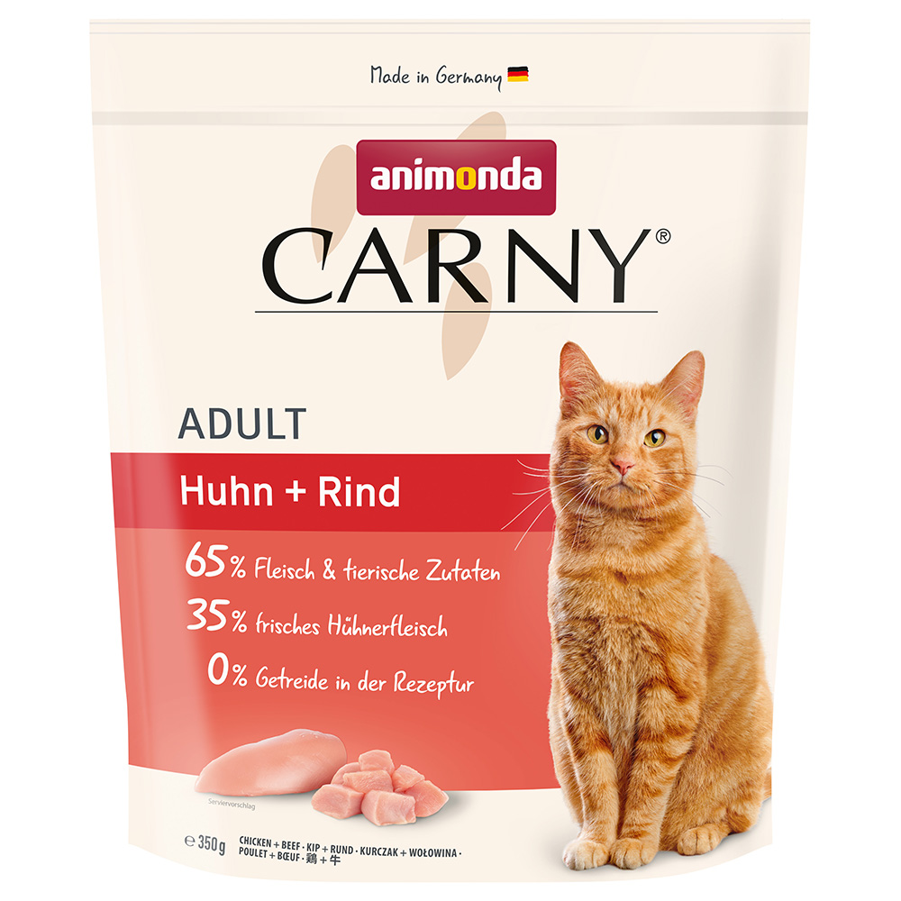 Animonda Carny Adult, kurczak z wołowiną - 350 g