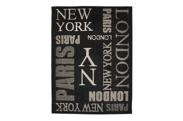 DYWAN SZNURKOWY LALEE 120x170 CZARNY 20609