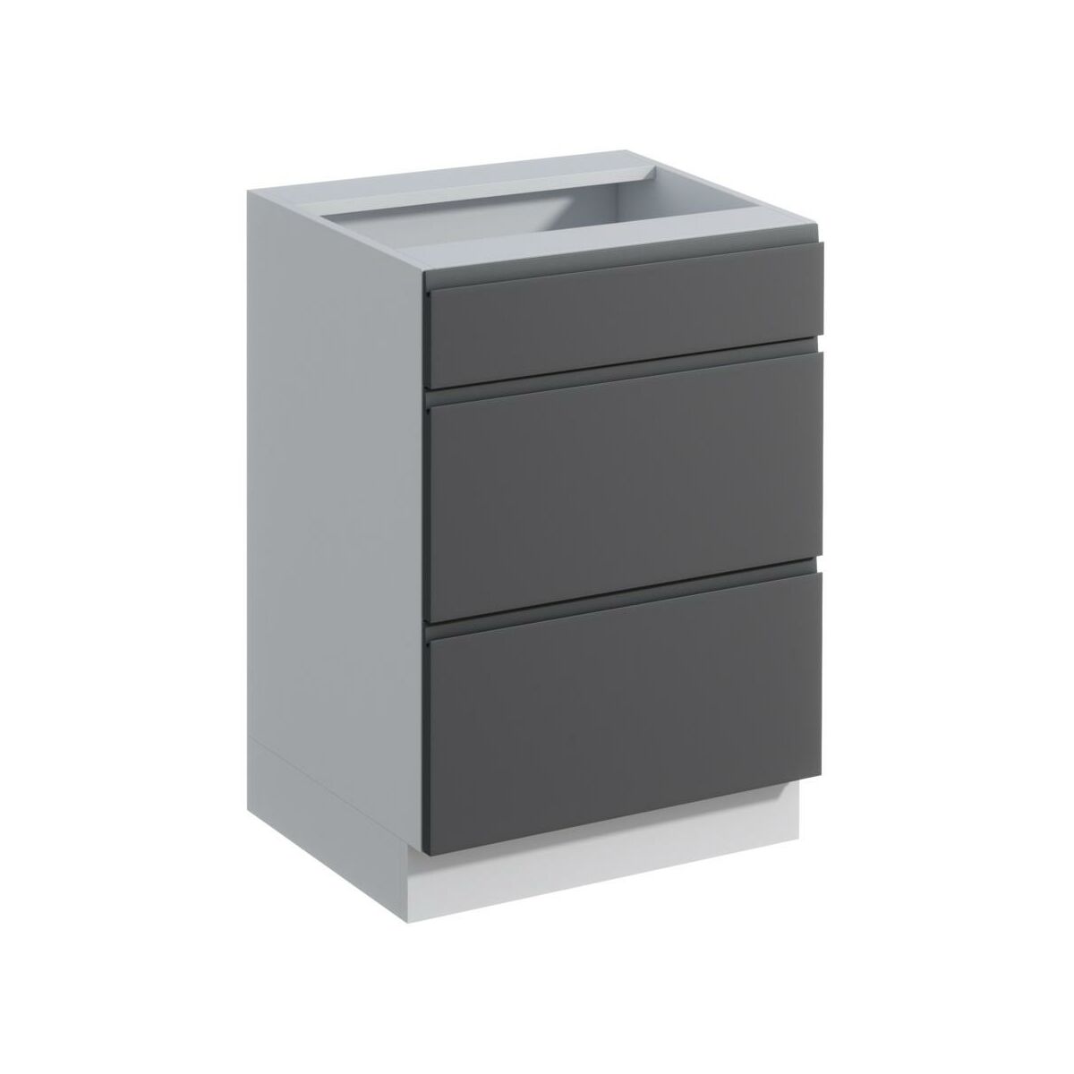 Szafka kuchenna stojąca Aspen II 60 cm kolor szary