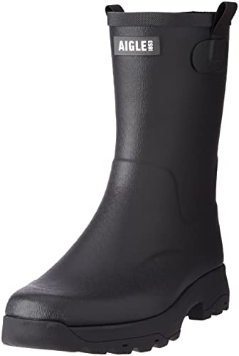 Aigle Damskie kalosze Alya Black, czarny, 40 EU