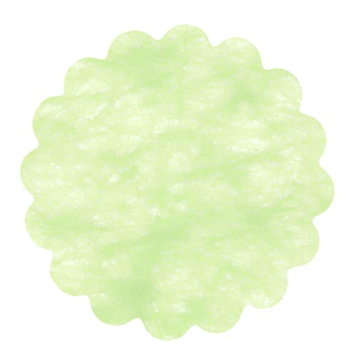 Koperta 100 dekoracje tnt efekt tkaniny kwiat Poly Lab (Ø24cm), zielony morze