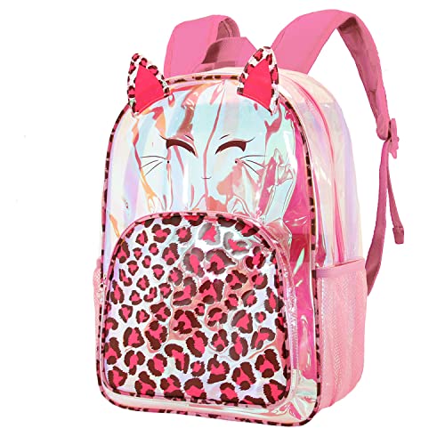 Oh My Pop! Feline Plecak Laser, Różowy (Pink), Różowy (Pink), Talla única, Plecak laserowy Feline