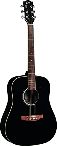 Eko - RANGER 6 BLACK, Gitara Akustyczna Seria Ranger, Kolor Czarny