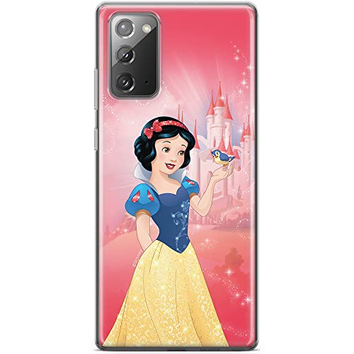 ERT GROUP etui na telefon Samsung GALAXY NOTE 20, case oryginalny i oficjalnie licencjonowany przez Disney, wzór Królewna Śnieżka 001, optymalnie dopasowane, plecki z TPU