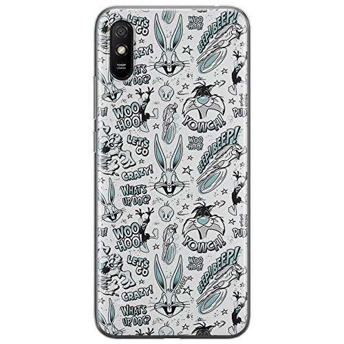 ERT GROUP etui na telefon Xiaomi REDMI 9A, case oryginalny i oficjalnie licencjonowany przez Looney Tunes, wzór 004, optymalnie dopasowane, plecki z TPU