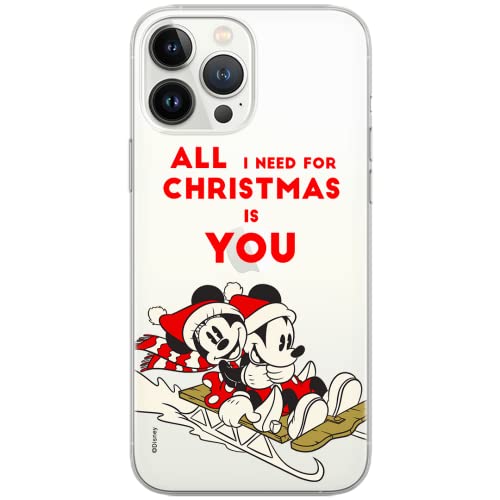 ERT GROUP etui na telefon Apple Iphone 7 PLUS/ 8 PLUS, case oryginalny i oficjalnie licencjonowany przez Disney, wzór Mickey i Minnie 015, optymalnie dopasowane, plecki z TPU cześciowo przeźroczyste