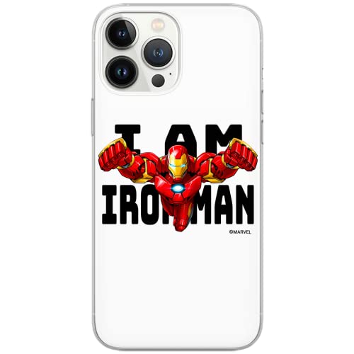 ERT GROUP etui na telefon Huawei P30, case oryginalny i oficjalnie licencjonowany przez Marvel, wzór Iron Man 028, optymalnie dopasowane, plecki z TPU
