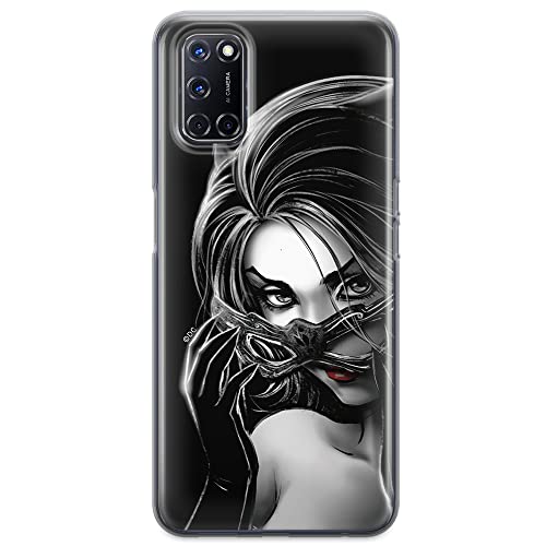 Etui dedykowane do OPPO A92/ A72/ A52 wzór:  Catwoman 004 oryginalne i oficjalnie licencjonowane