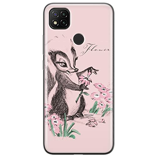 ERT GROUP etui na telefon Xiaomi REDMI 9C, case oryginalny i oficjalnie licencjonowany przez Disney, wzór Skunks 001, optymalnie dopasowane, plecki z TPU