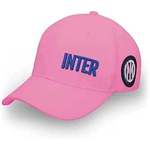 Inter Czapka Baseball z daszkiem nowe logo, piłka nożna czapka dla dorosłych, Różowy, Jeden rozmiar