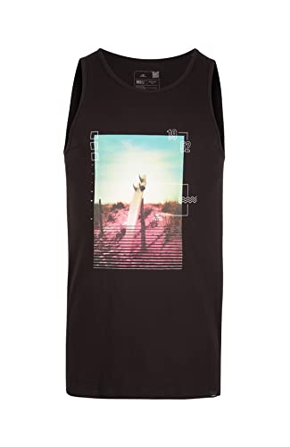 O'NEILL Tanktops Surfboard Tanktop Koszulka, Mężczyzna, 19010 Black out, Regularny