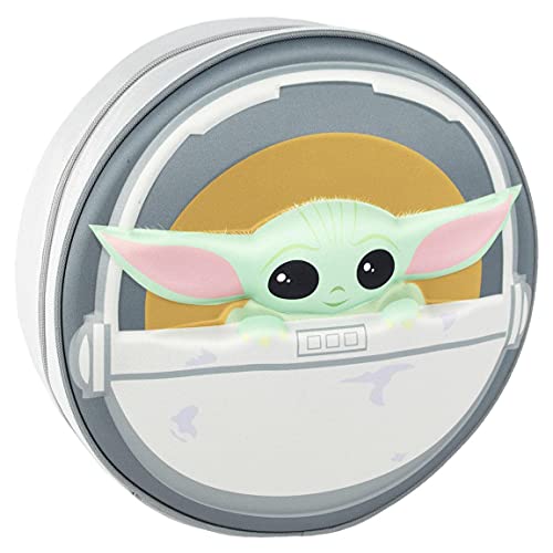 CERDÁ LIFE'S LITTLE MOMENTS - Plecak dziecięcy 3D Mandalorian - Oficjalna licencja Disney, Szary, Zalecany wiek - 2 do 6 lat