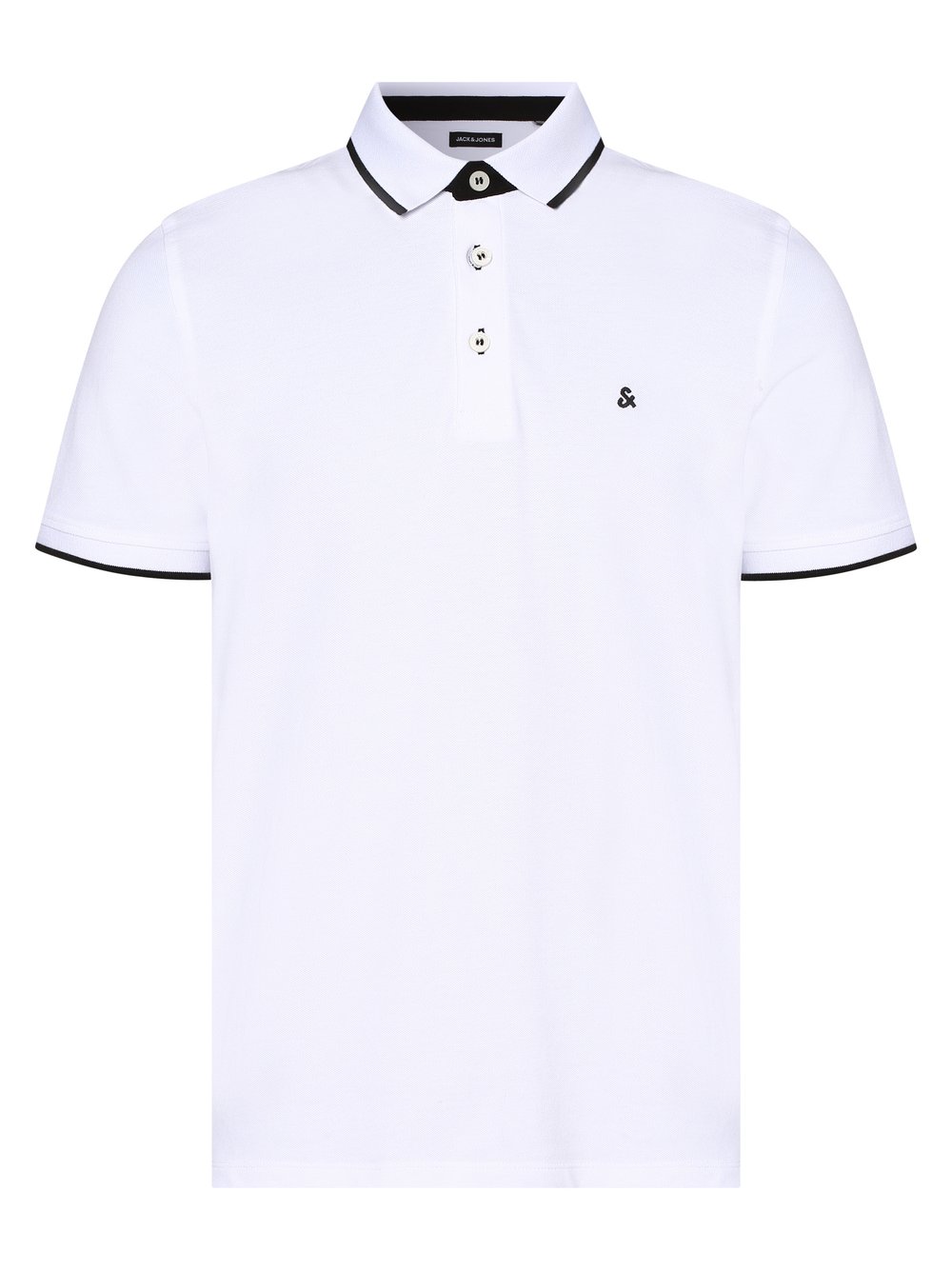 Jack & Jones - Męska koszulka polo  JJEpaulos, biały
