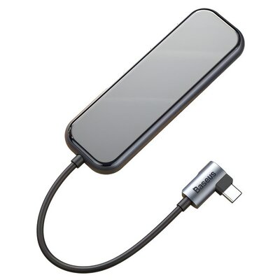 Baseus Hub  CAHUB-BZ0G 3x USB 3.0 kolor ciemnoszary)