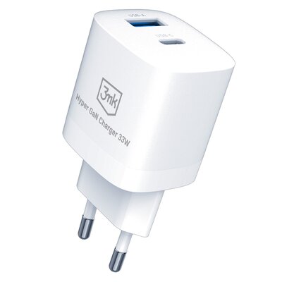 3MK Ładowarka sieciowa Hyper Gan Charger 33W Biały