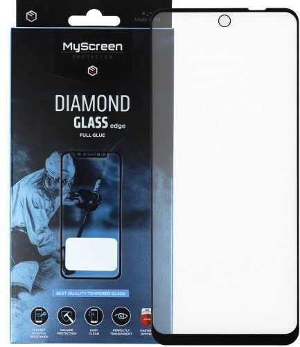MyScreenProtector Szkło hartowane MyScreen Diamond Glass Edge FG do Motorola Moto G22, czarna ramka