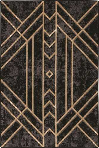 Dywan polski Agnella Tempo GATE czarny wełna