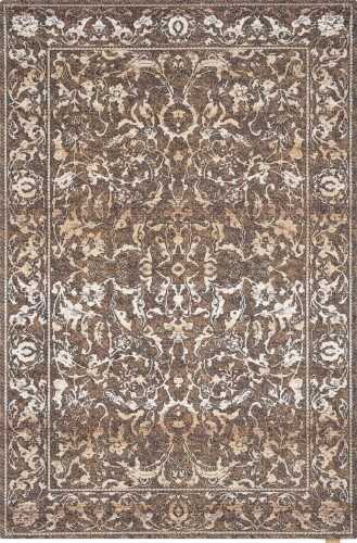 Dywan polski Agnella Diamond ANATO ciemny beż wełna