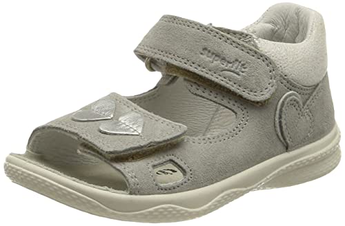 Superfit Dziewczęce sandały Polly, szary - szary 2500-24 EU