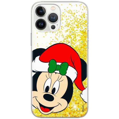 ERT GROUP etui na telefon Apple Iphone 6/6S, case oryginalny i oficjalnie licencjonowany przez Disney, wzór Minnie 060, optymalnie dopasowane, z efektem płynnego brokatu