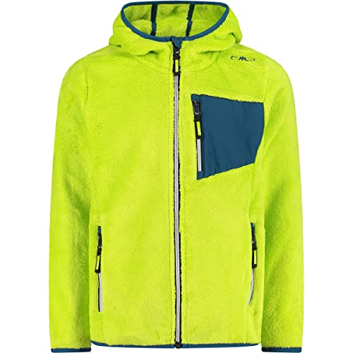 CMP, Kid Jacket Fix Hood, Boy, Acido-Deep Lake, 110