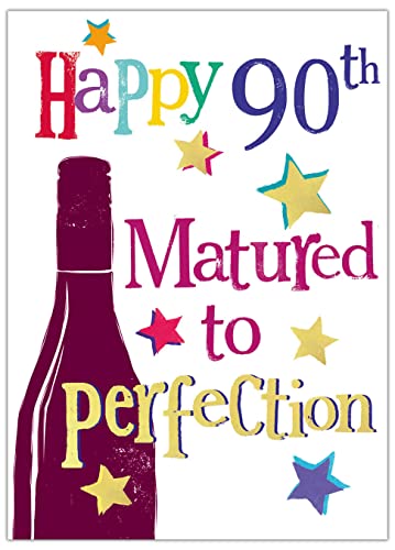 Karta urodzinowa 90 lat, kartka na 90. urodziny, karta na 90. urodziny