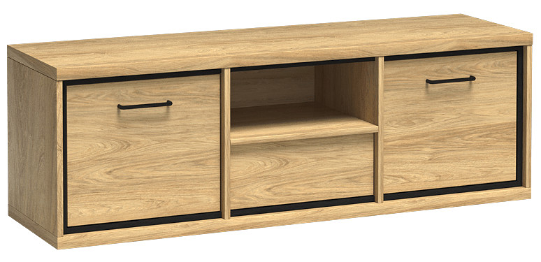 Szafka RTV hikora naturalna R2-C65