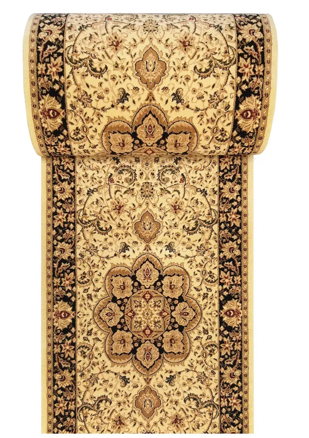 Kremowy elegancki chodnik na metry T8-Z69