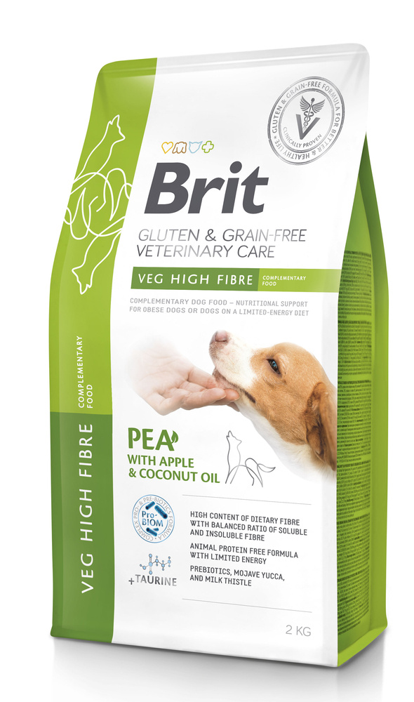 BRIT GF Veterinary Diets Dog Veg Fibre 2 kg