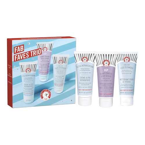 FAB Faves Trio – Zestaw 3 produktów do pielęgnacji twarzy i ciała
