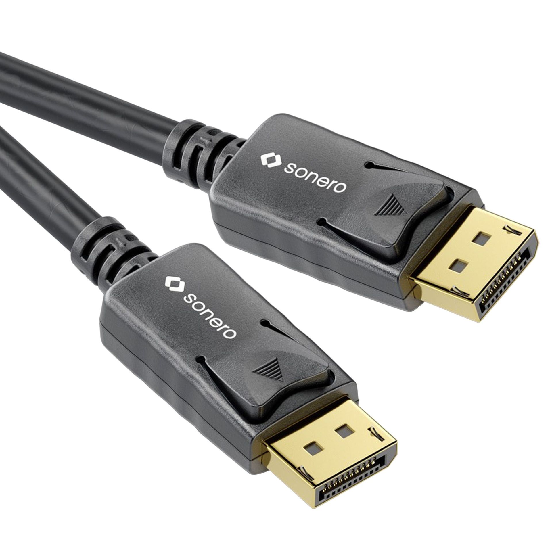 Sonero XPDC020-010 - Kabel DisplayPort 1.4 8K 32,4Gb/s 1m 1m ✦ SALON ✦ ZAPYTAJ O RABAT ✦ RATY 30x0%