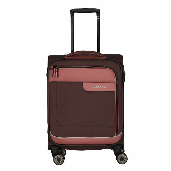 Travelite VIIA Wózek kabinowy 4-kołowy 55 cm frühlingsrose