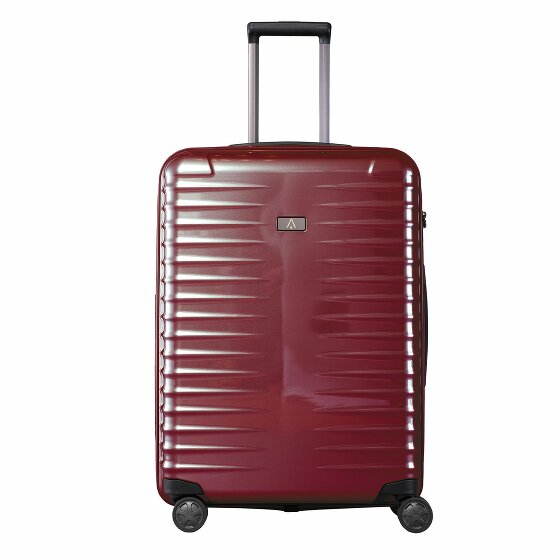 TITAN Koffermanufaktur Litron wózek 4-kołowy 69 cm kirschrot