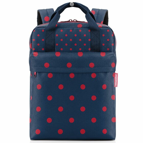 reisenthel Allday Plecak 39 cm komora na laptopa mixed dots red