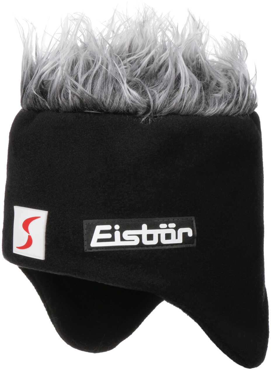 Czapka Cocker Skipool Fleece by Eisbär, czarny, One Size